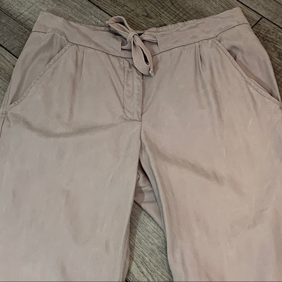 MAX Jeans Tan Gray "Soft Pant" Cropped Pants 10 / 30 - Picture 3 of 11